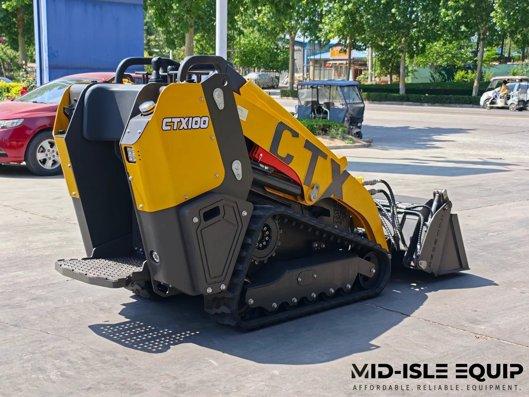 2026 CTX100 MINI SKID TRACK LOADER 25HP KUBOTA DIESEL by Mid-Isle Equipment