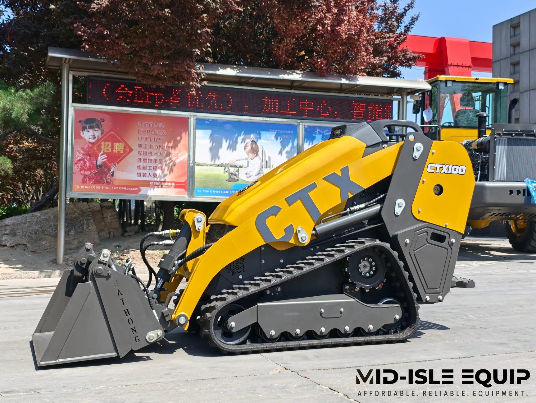 2026 CTX100 MINI SKID TRACK LOADER 25HP KUBOTA DIESEL by Mid-Isle Equipment