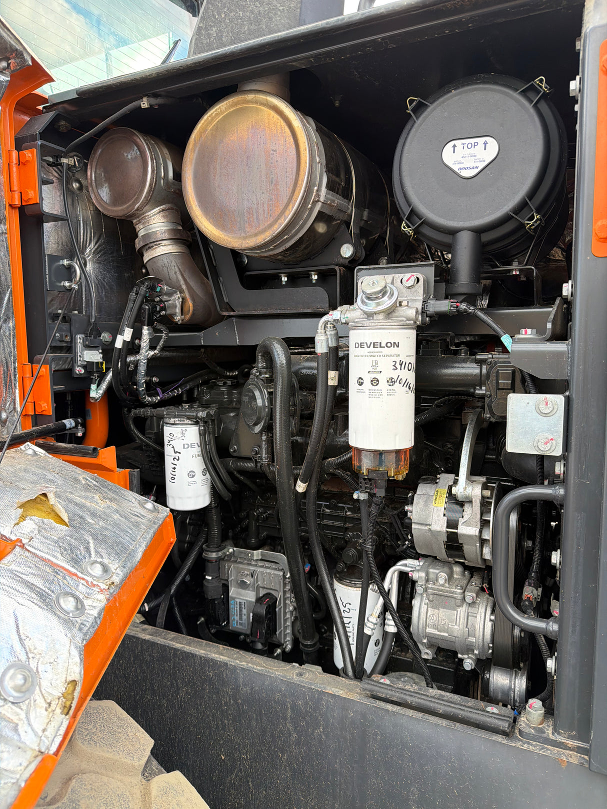 2022 DOOSAN DL250-7 FRONT END LOADER HIGH LIFT W/ SCALE