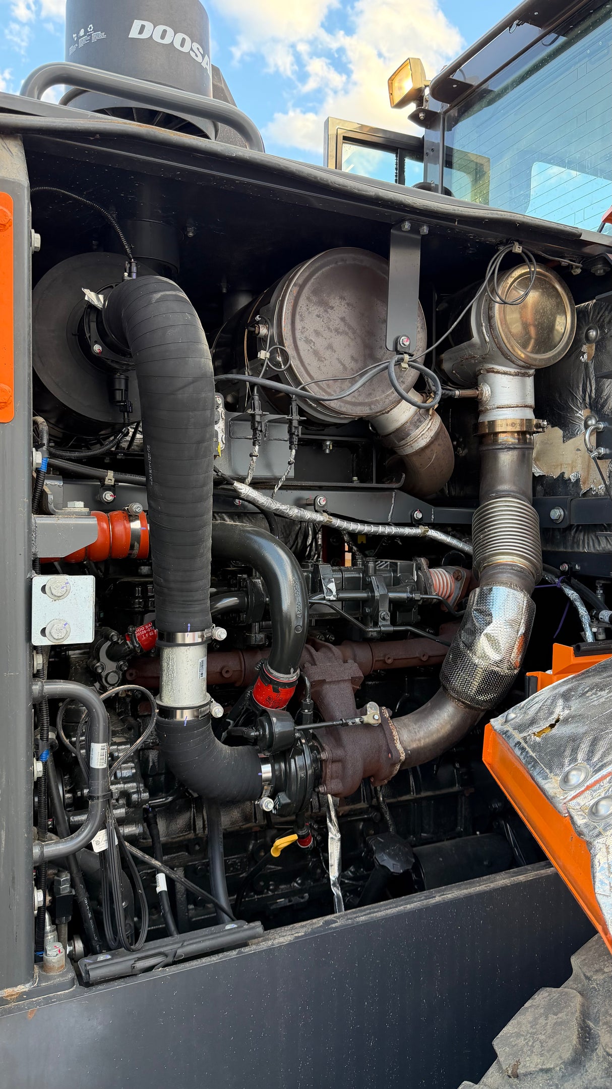 2022 DOOSAN DL250-7 FRONT END LOADER HIGH LIFT W/ SCALE