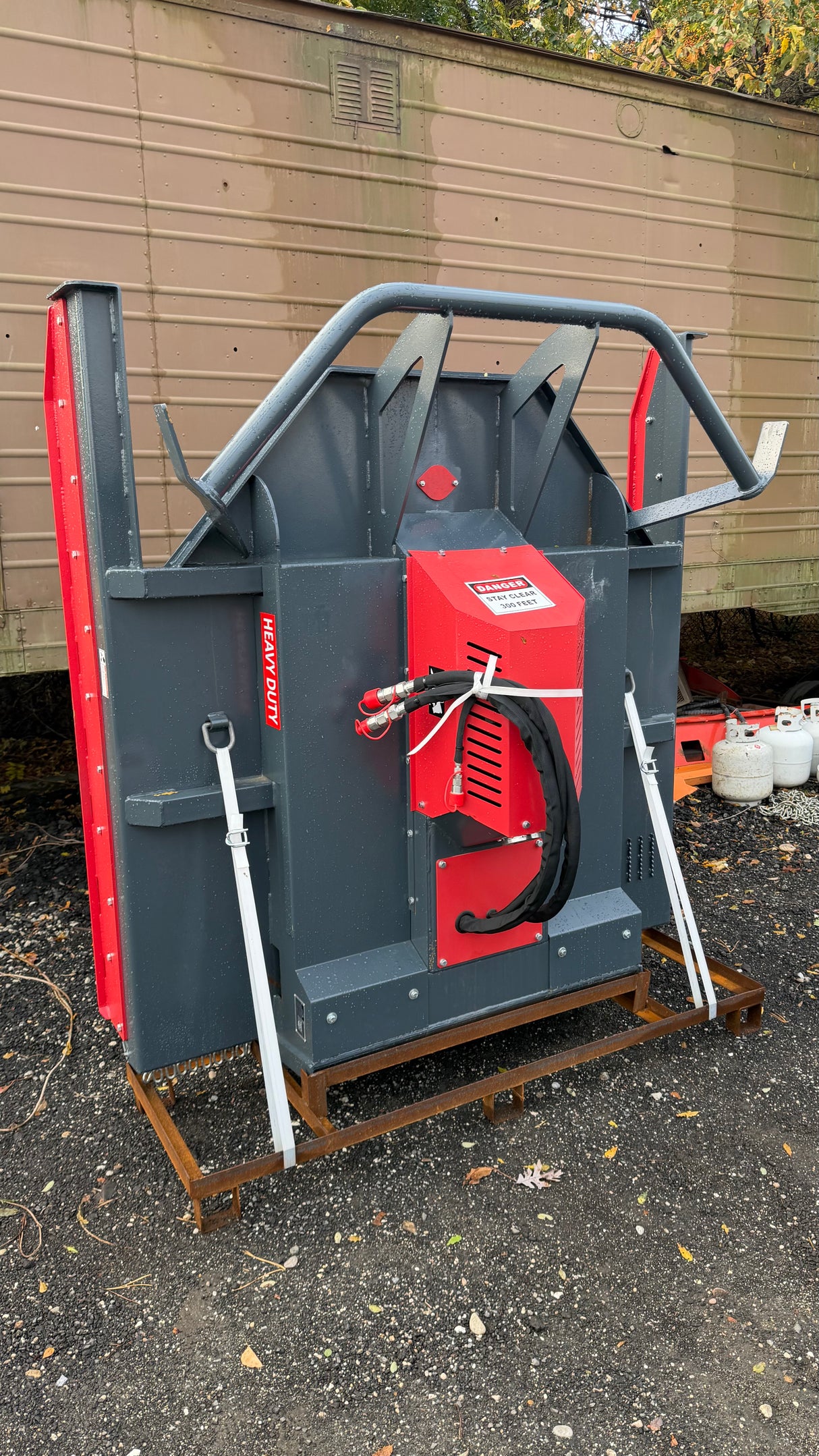 78" HD SKID STEER BRUSH CUTTER HIGH FLOW