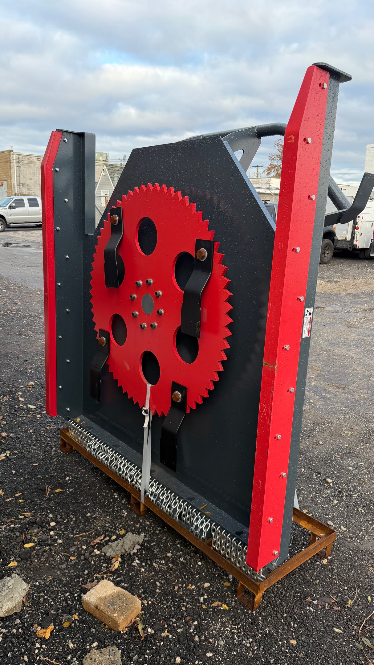 78" HD SKID STEER BRUSH CUTTER HIGH FLOW