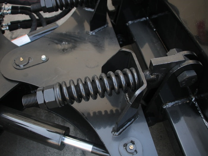 72" Wolverine HD Skid Steer Angle Brush Skid Steer Attachment