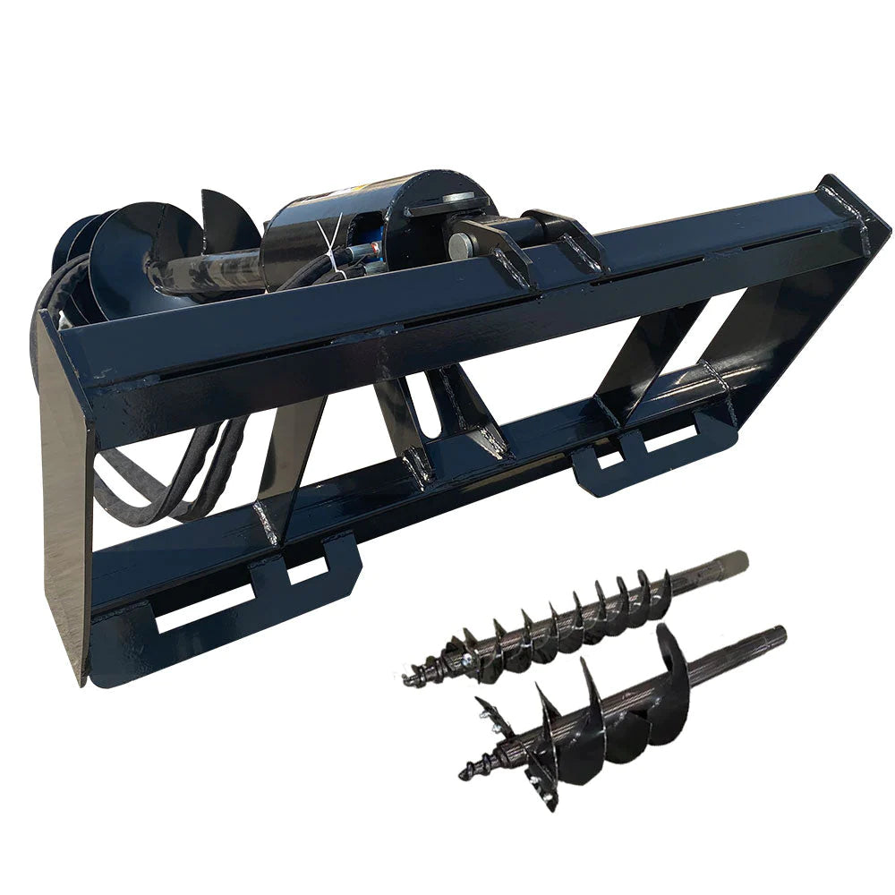 AGT Hydraulic Auger for Skid Steer with 3 Bits