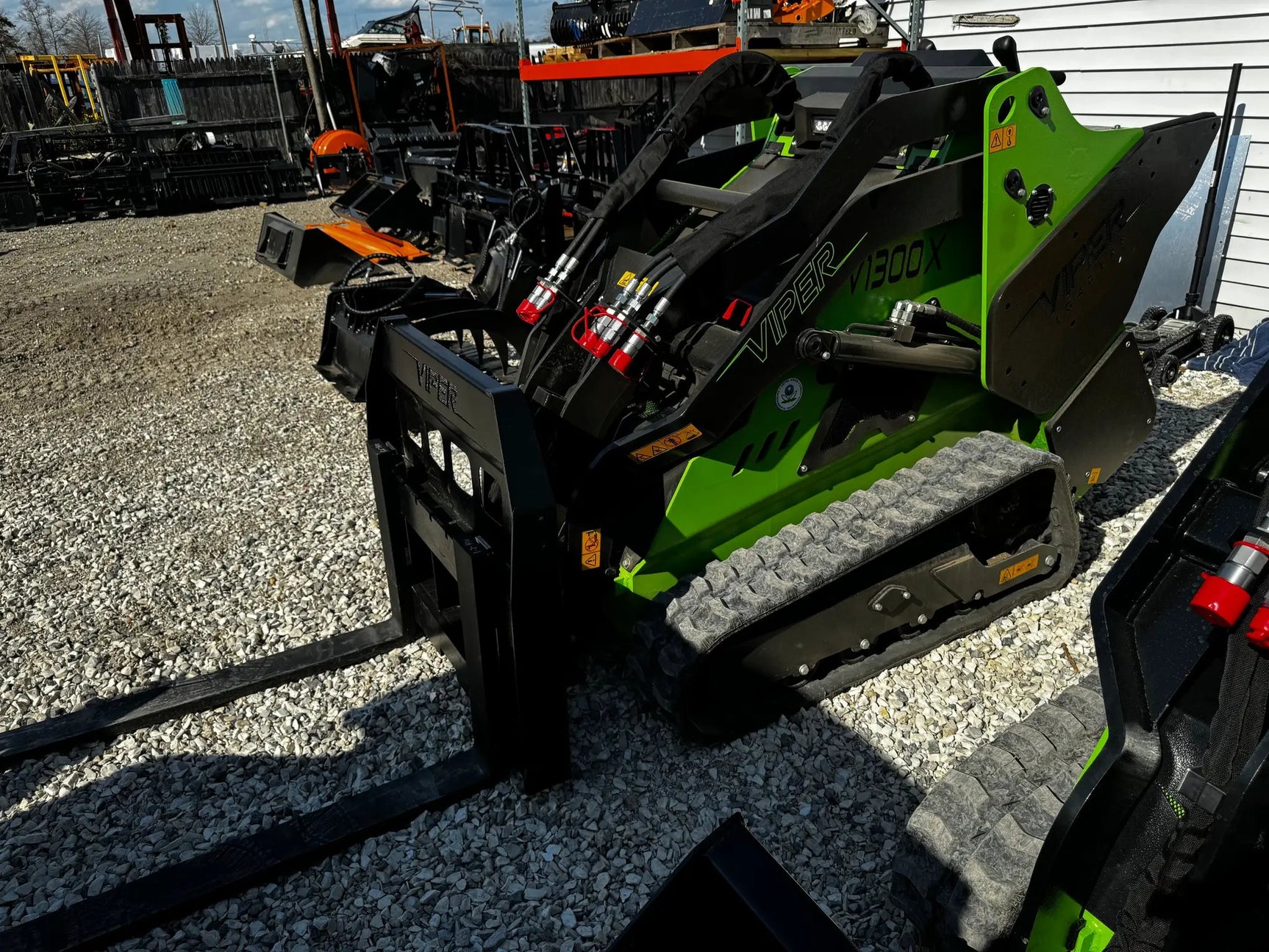 2025 Viper V1300X Mini Skid Track Loader by Viper Loader