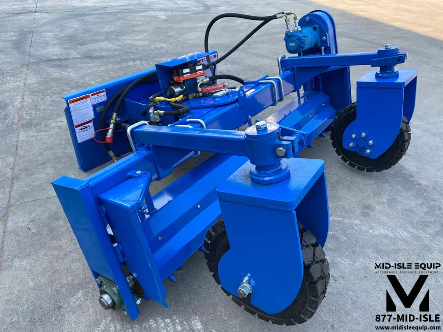 Topcat 72" Soil Conditioner Power Rake for Skid Steer