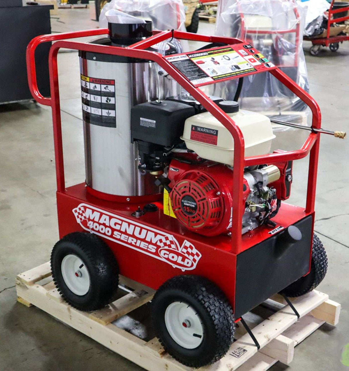 MAGNUM 4000 SERIES GOLD HOT PRESSURE WASHER