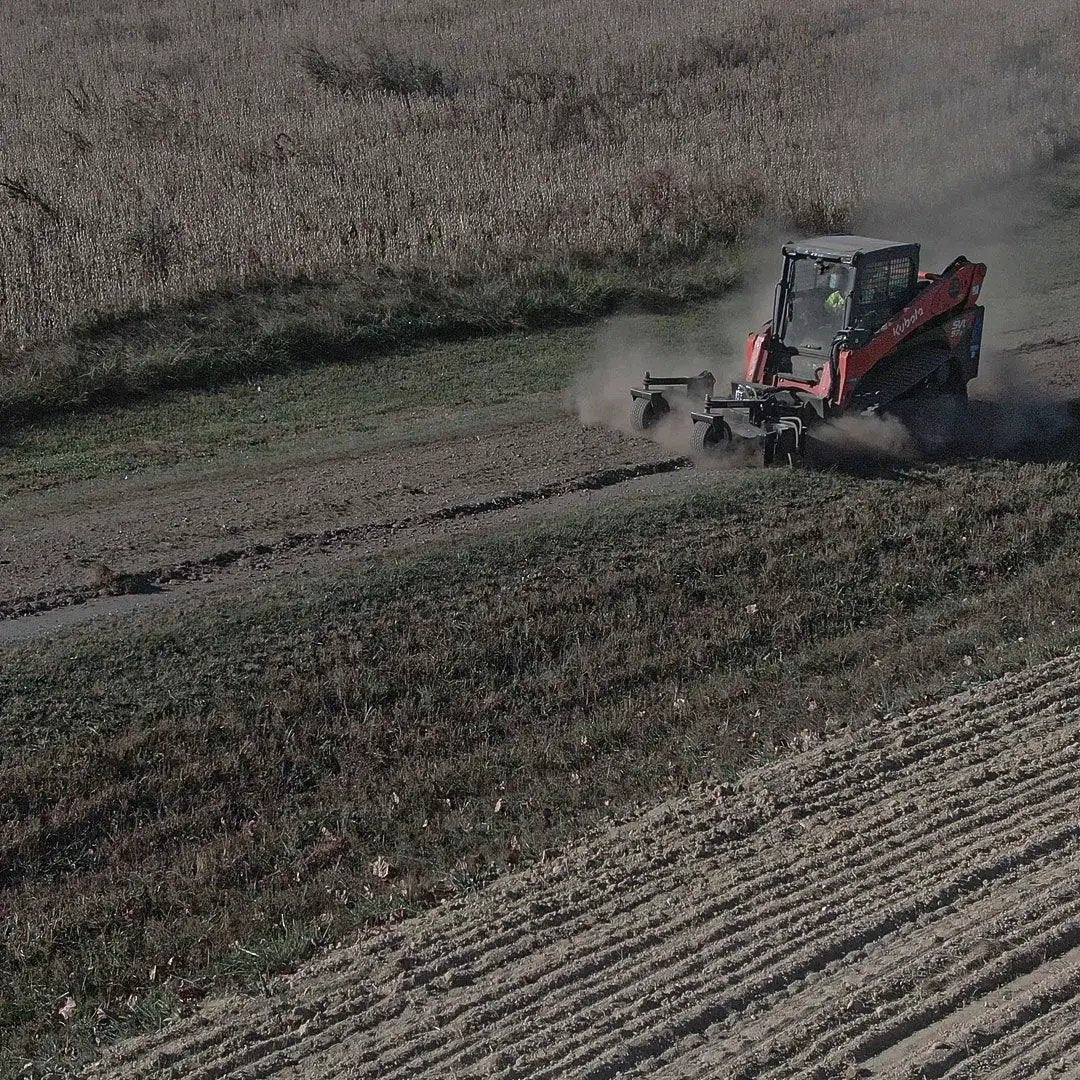 VIRNIG POWER RAKE SOIL CONDITIONER FOR SKID STEER by Virnig