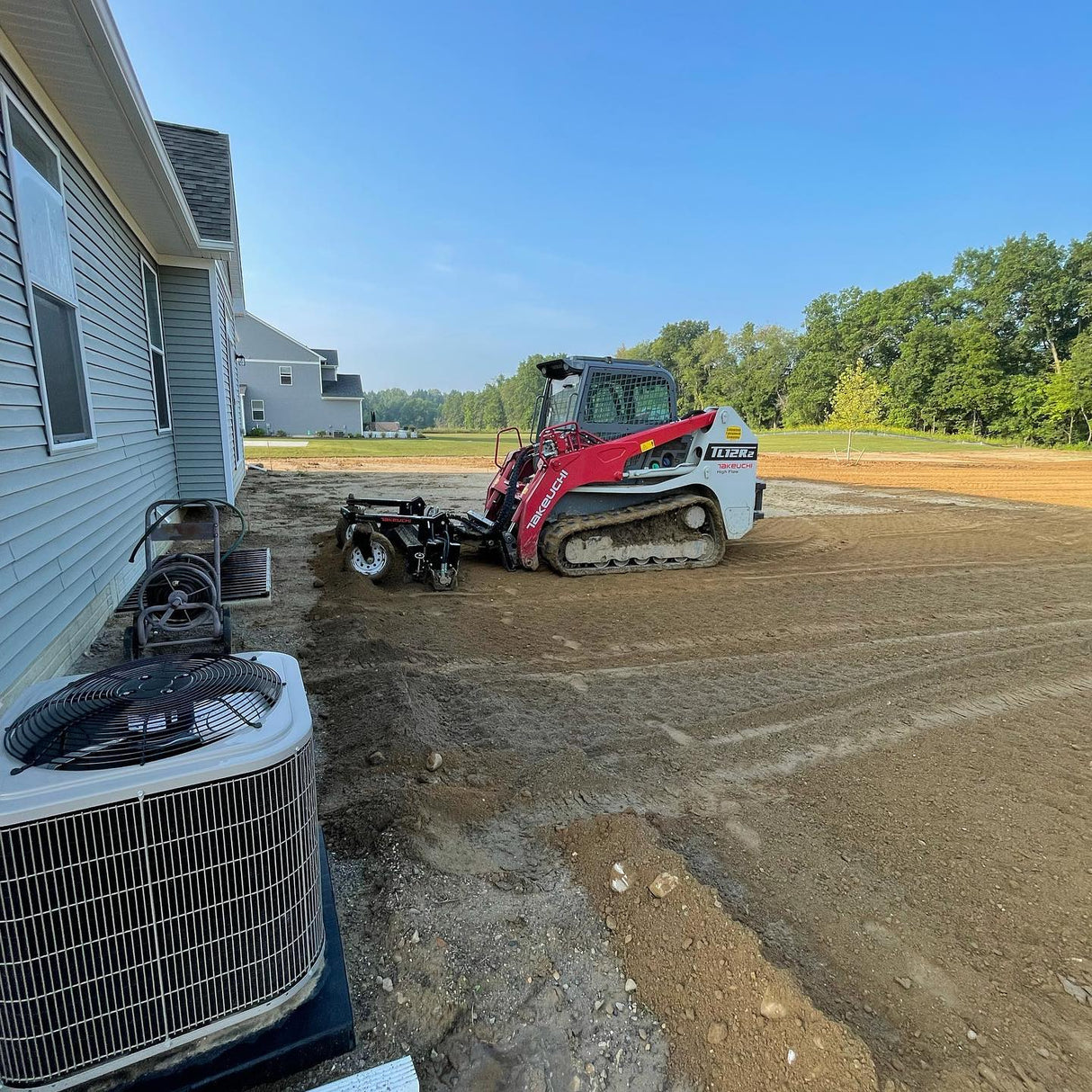 VIRNIG POWER RAKE SOIL CONDITIONER FOR SKID STEER