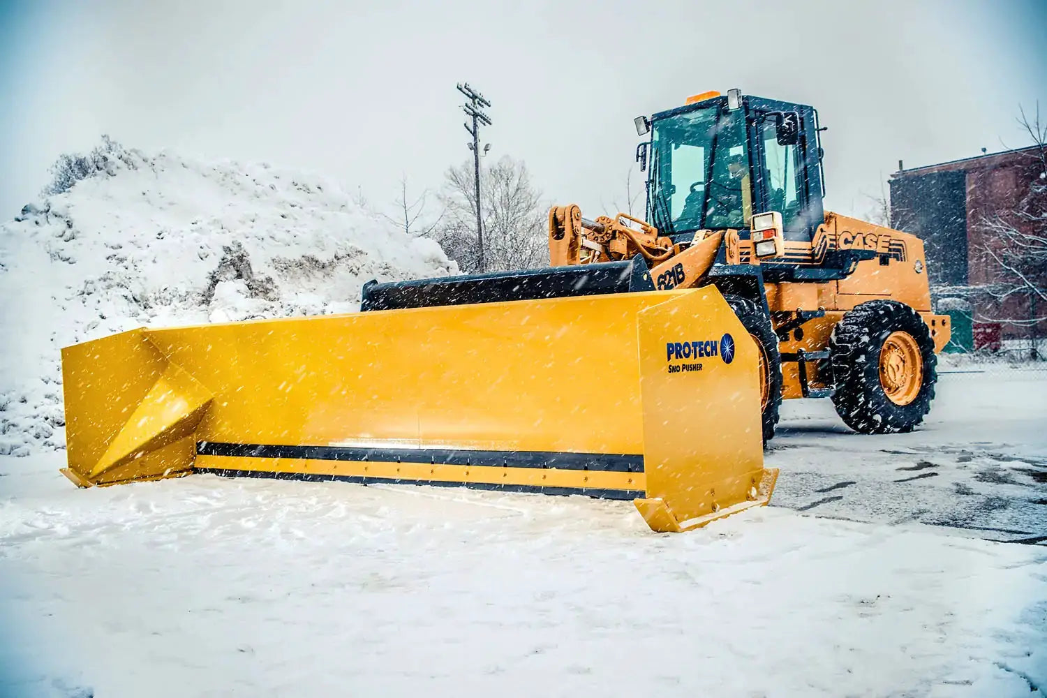 8' PRO-TECH SNOW PUSHER MADE IN USA 10YR WARRANTY by PRO-TECH