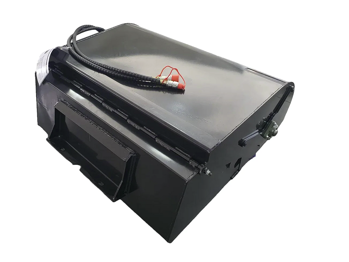 43" SWEEPER BROOM BUCKET FOR MINI SKID STEER