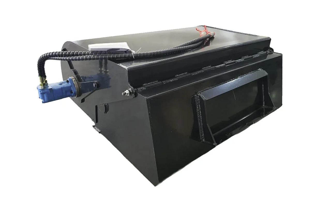 43" SWEEPER BROOM BUCKET FOR MINI SKID STEER