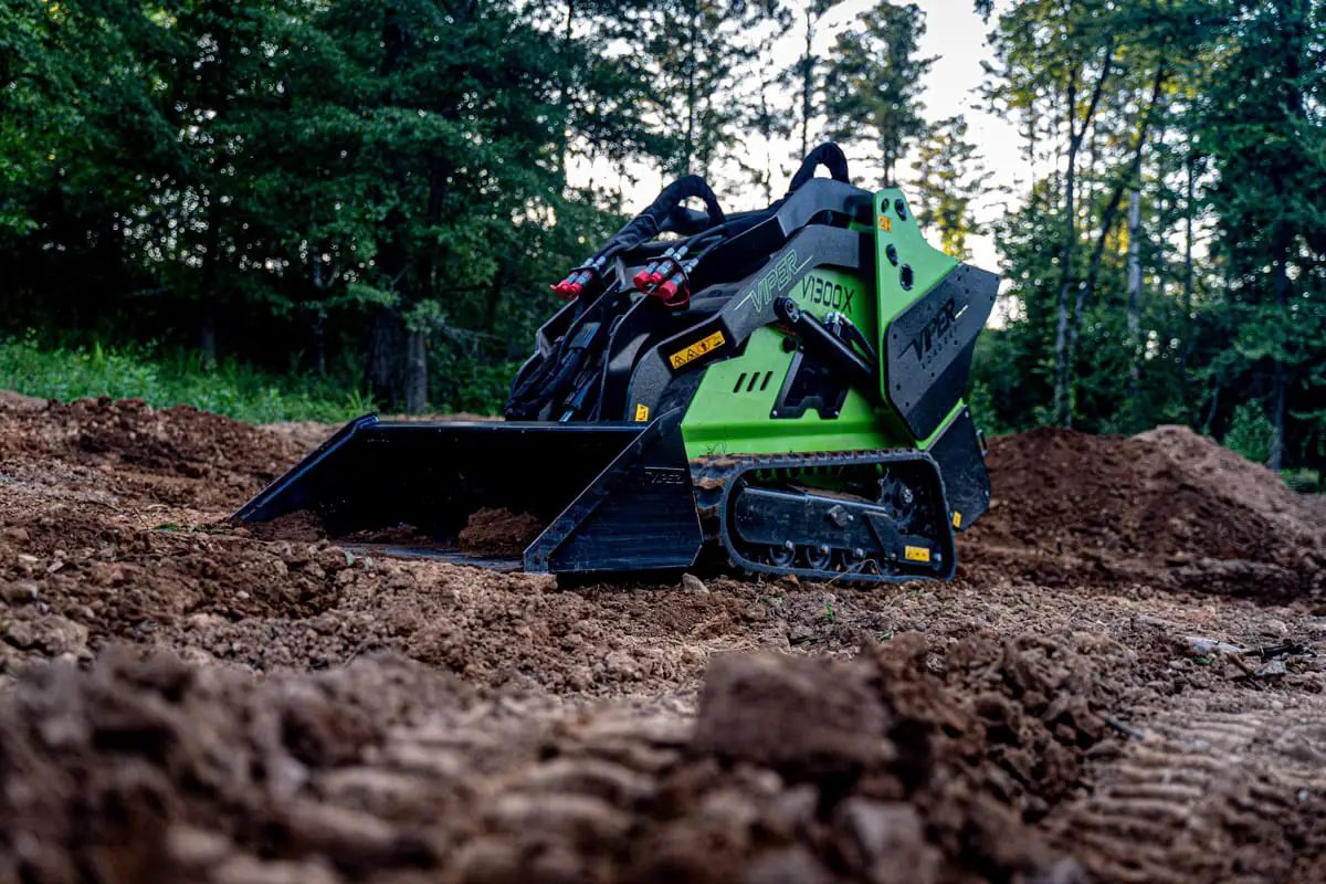 2025 Viper V1300X Mini Skid Track Loader by Viper Loader