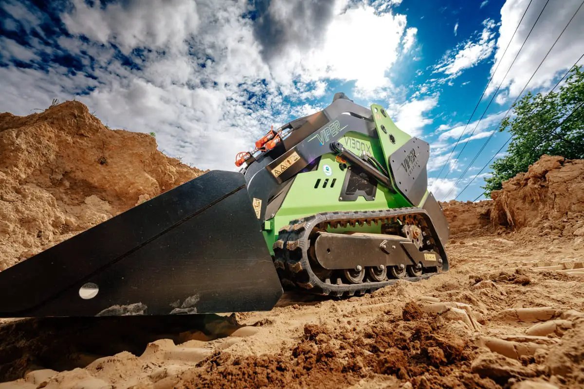 2025 Viper V1300X Mini Skid Track Loader by Viper Loader