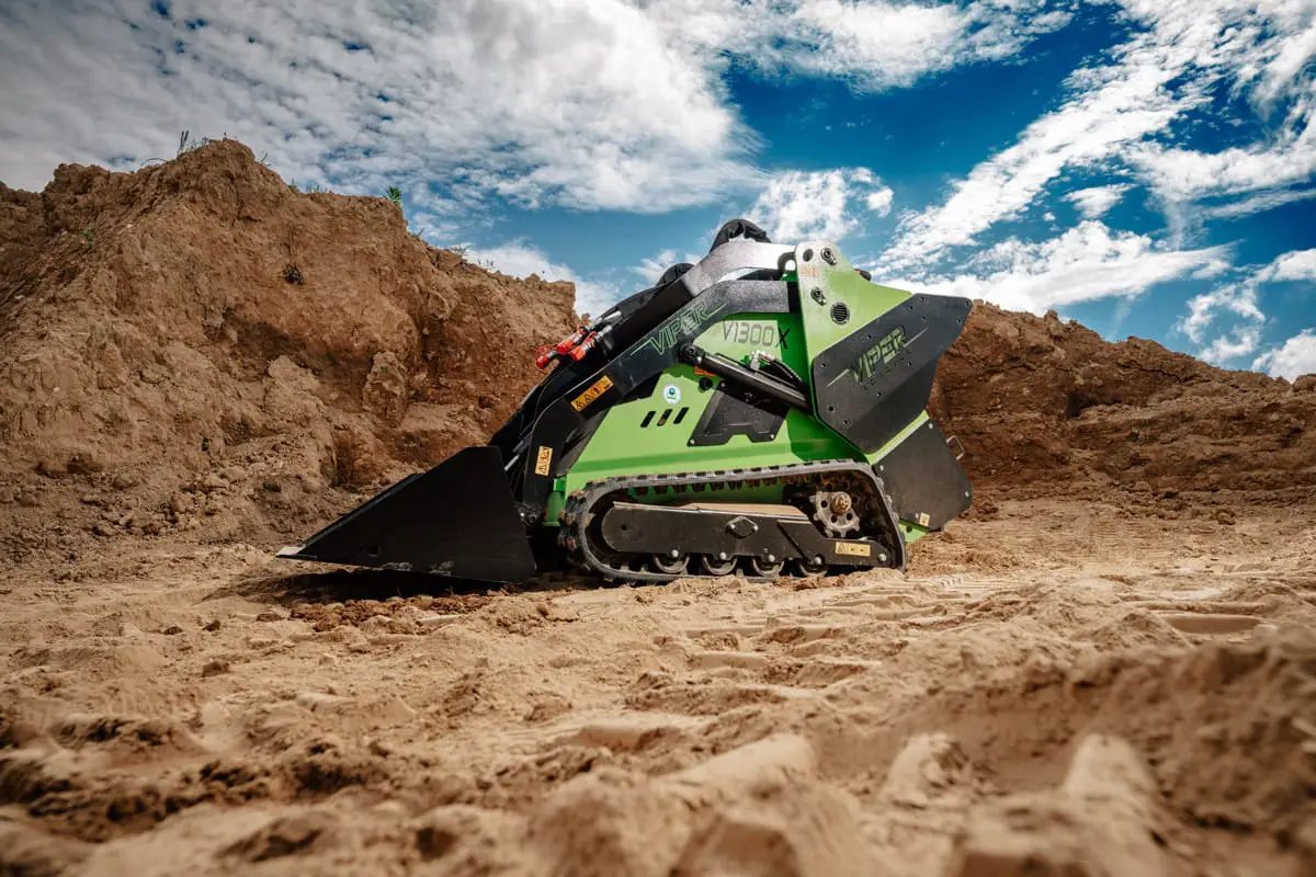 2025 Viper V1300X Mini Skid Track Loader by Viper Loader