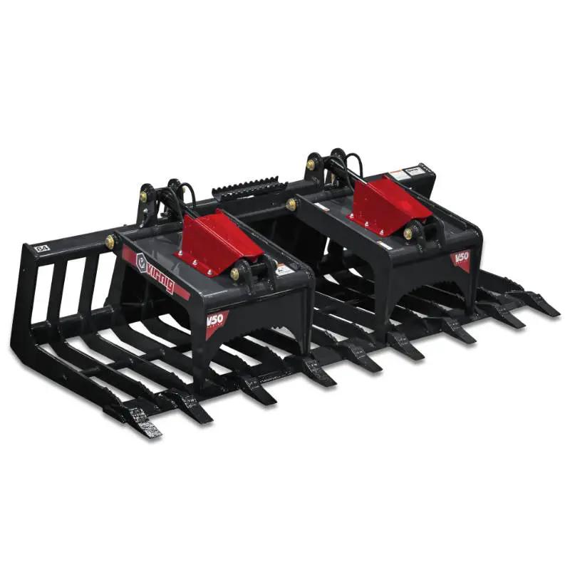 VIRNIG V50 SKELETON TOOTH GRAPPLE FOR SKID STEER by Virnig