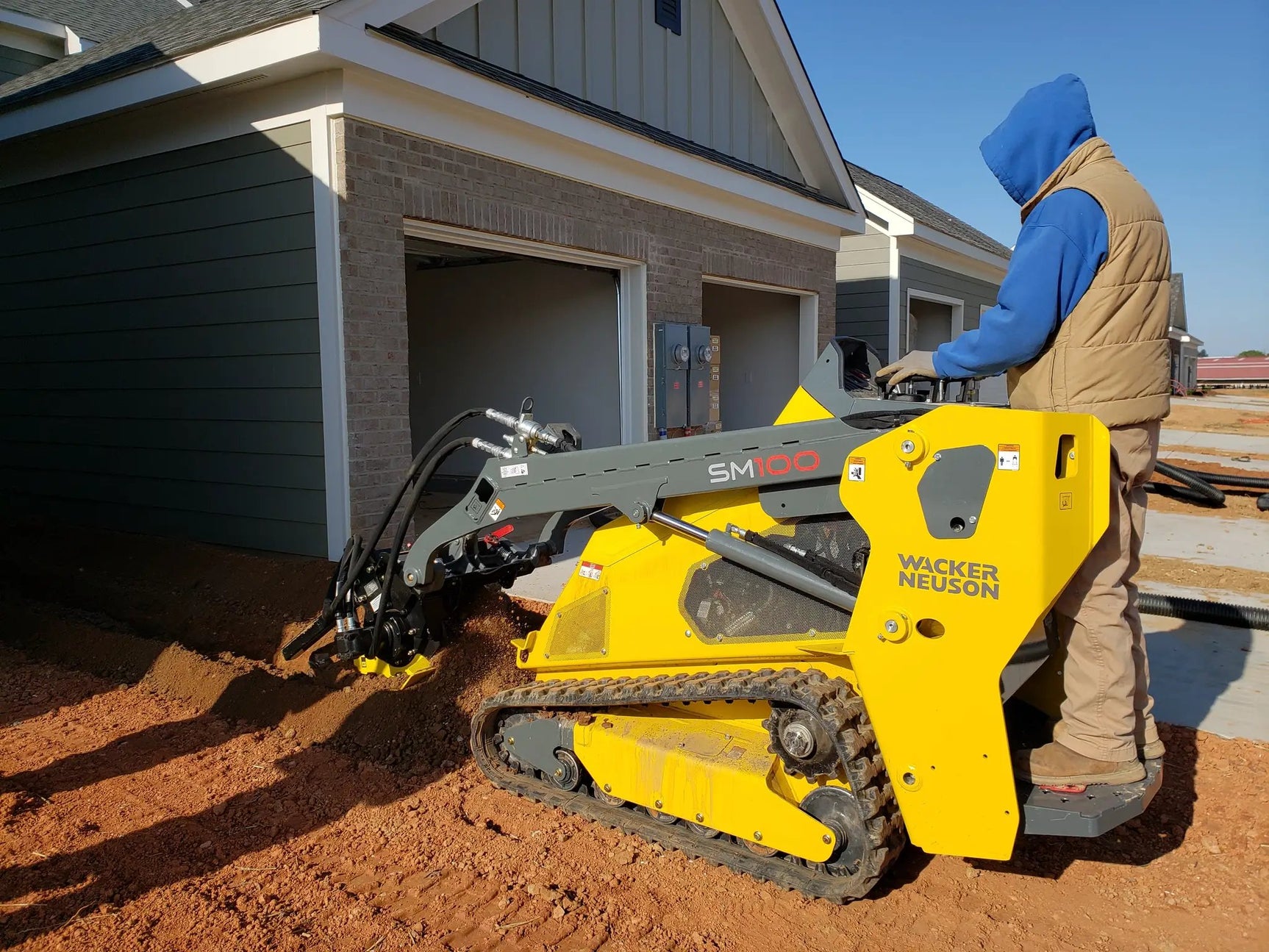 NEW 2026 Wacker Neuson SM100 Mini Skid Steer by Wacker Neuson