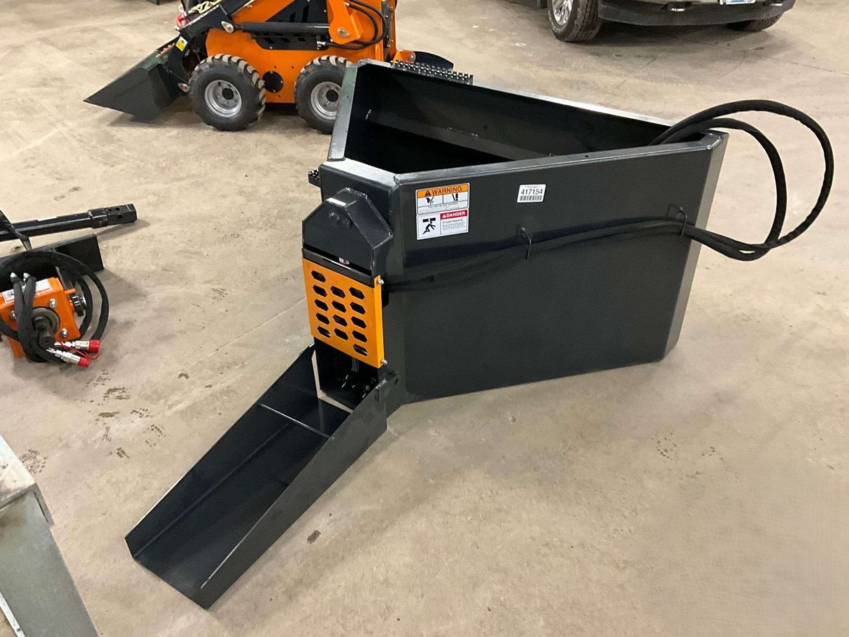 WOLVERINE CONCRETE CHUTE BUCKET FOR SKID STEER