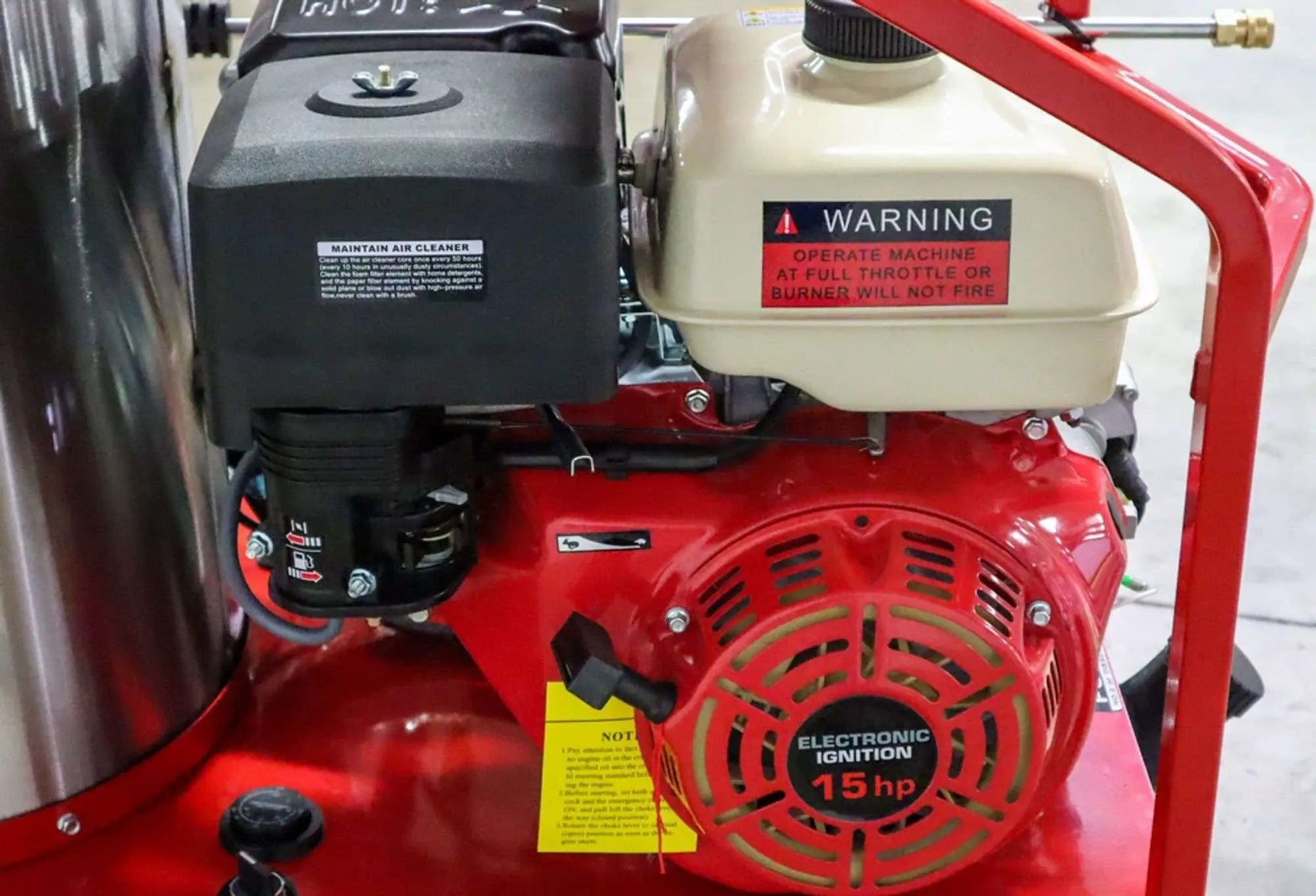 MAGNUM 4000 SERIES GOLD HOT PRESSURE WASHER by Magnum