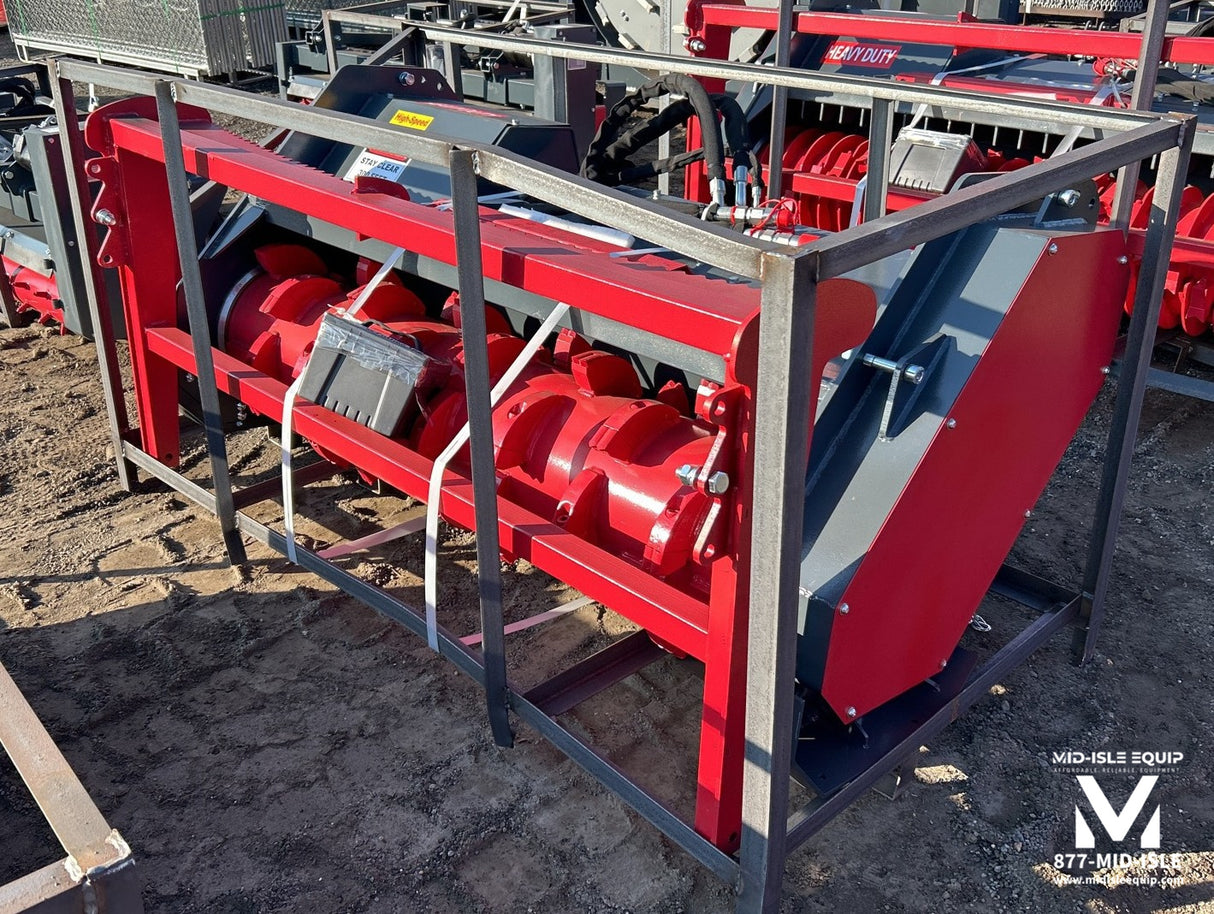 Handy 72" Drum Forestry Mulcher for Skid Steer HIGH FLOW