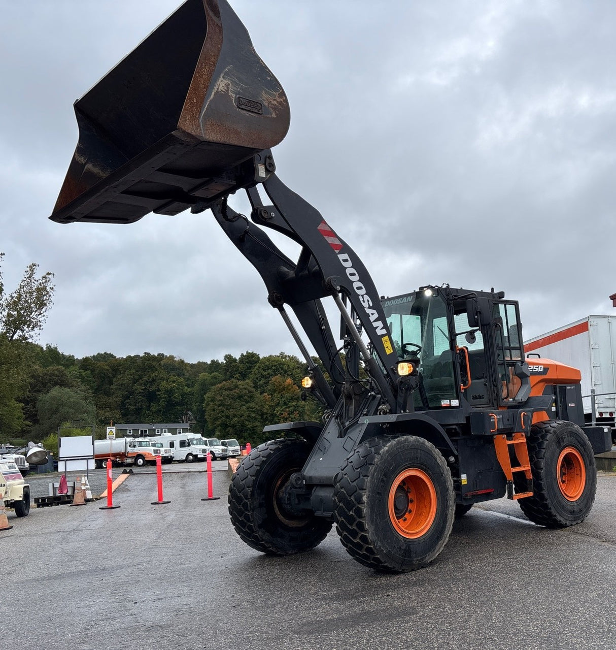 2022 DOOSAN DL250-7 FRONT END LOADER HIGH LIFT W/ SCALE