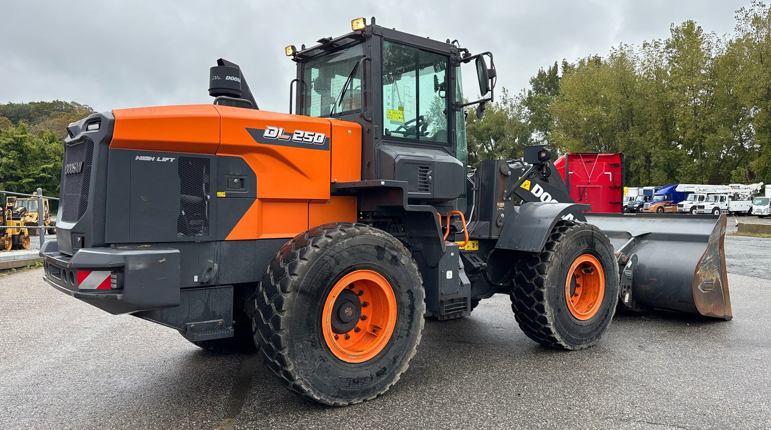 2022 DOOSAN DL250-7 FRONT END LOADER HIGH LIFT W/ SCALE