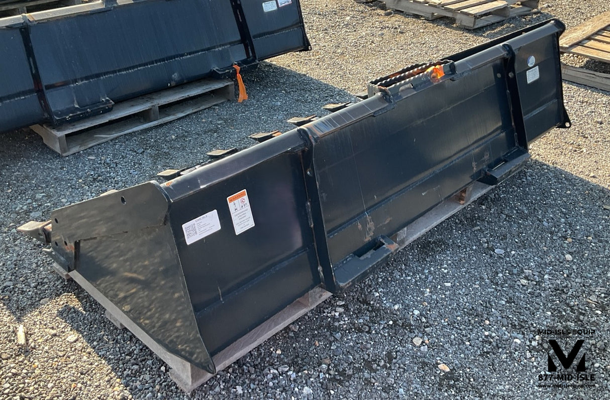 82" BRADCO HD TOOTH BUCKET FOR SKID STEER USA MADE