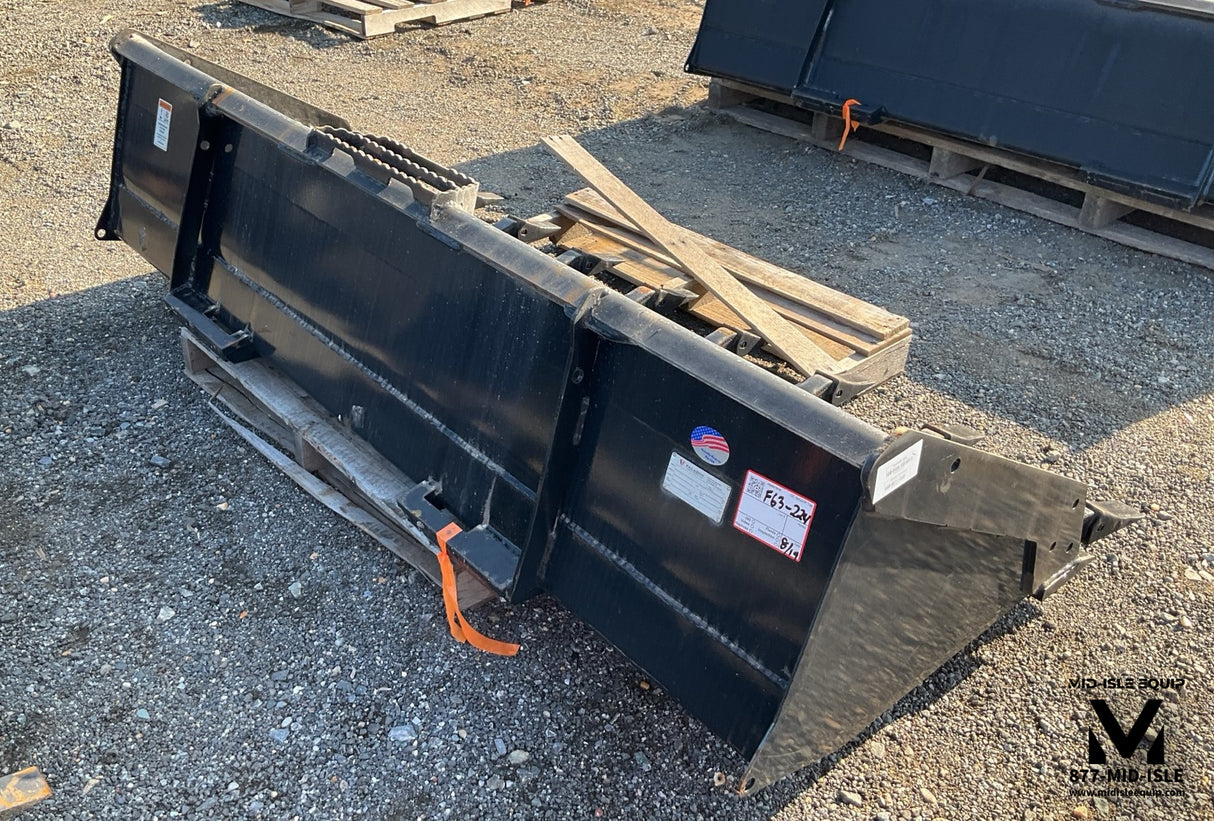 82" BRADCO HD TOOTH BUCKET FOR SKID STEER USA MADE