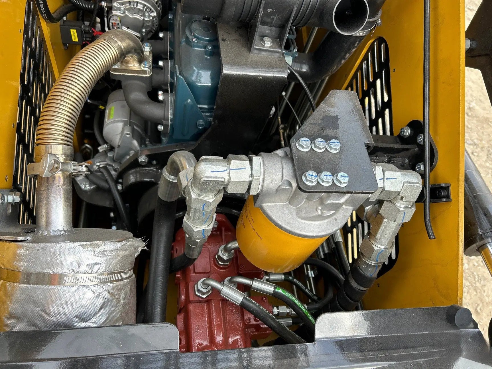 2026 CFG KKT27 Kubota Diesel Mini Skid Steer by CFG Industrial