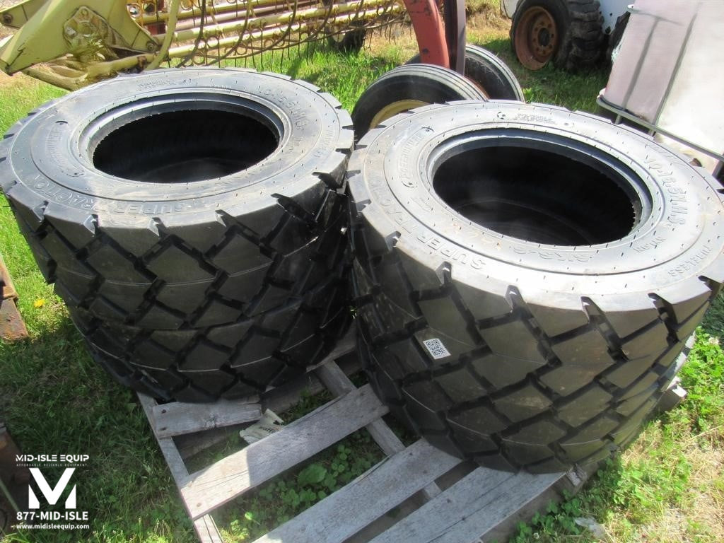 NEW 10-16.5 SKID STEER HD TIRES (4)