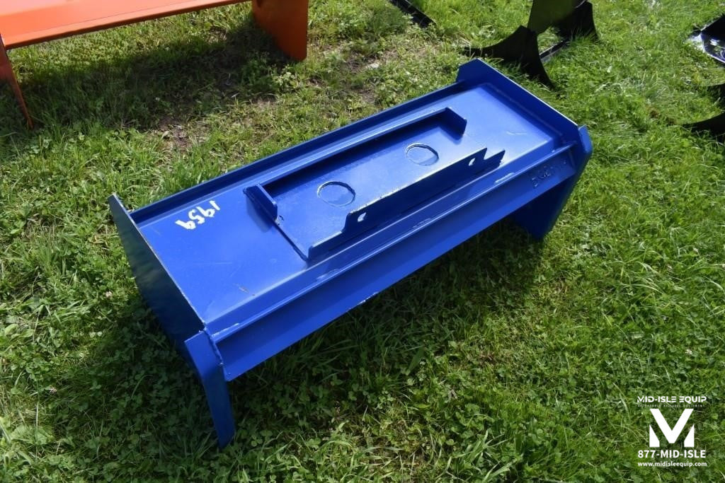 48" MINI SKID STEER SNOW PUSHER QUICK ATTACH DINGO