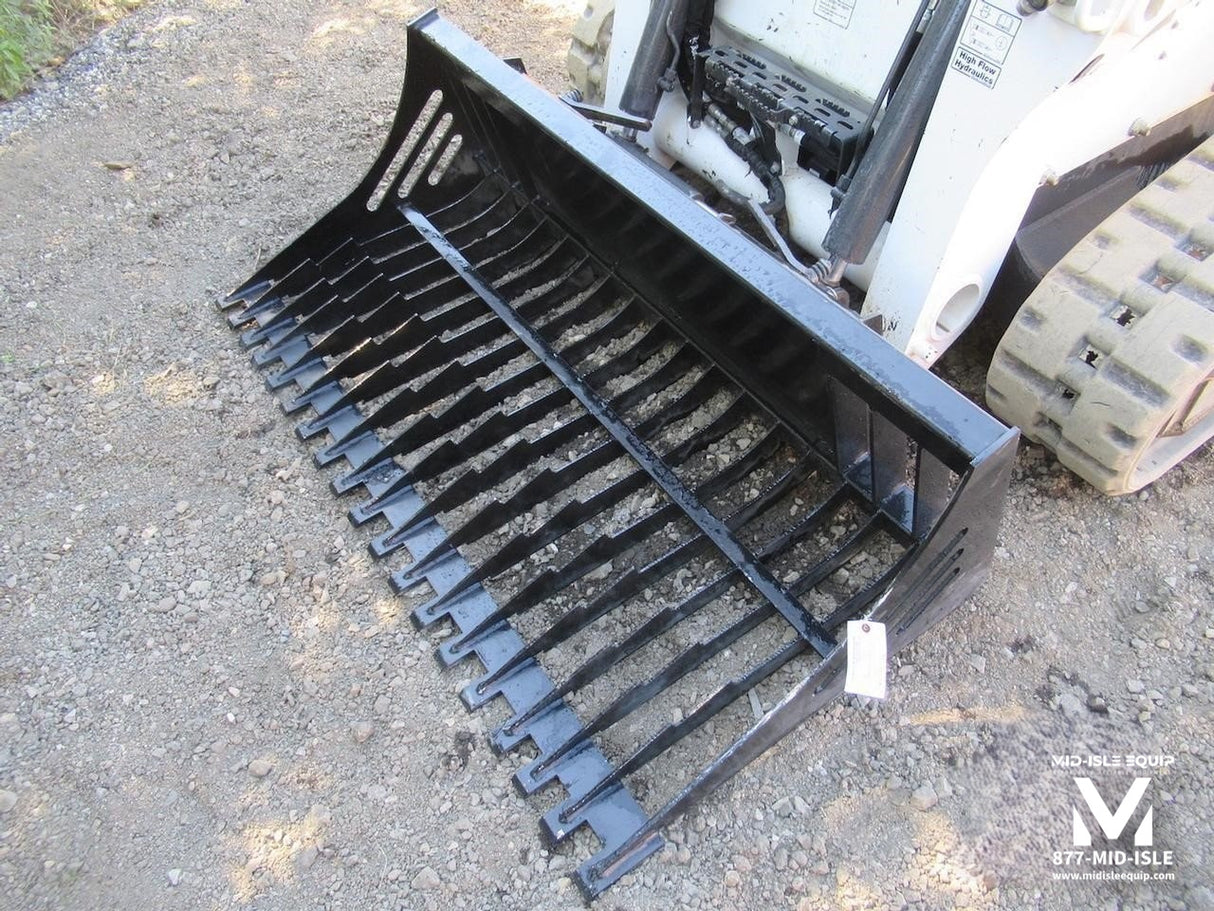 SKID STEER ROCK BUCKET 68"
