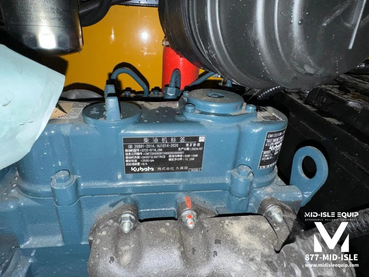 2025 IRE20 KUBOTA DIESEL 1.4-TON MINI EXCAVATOR