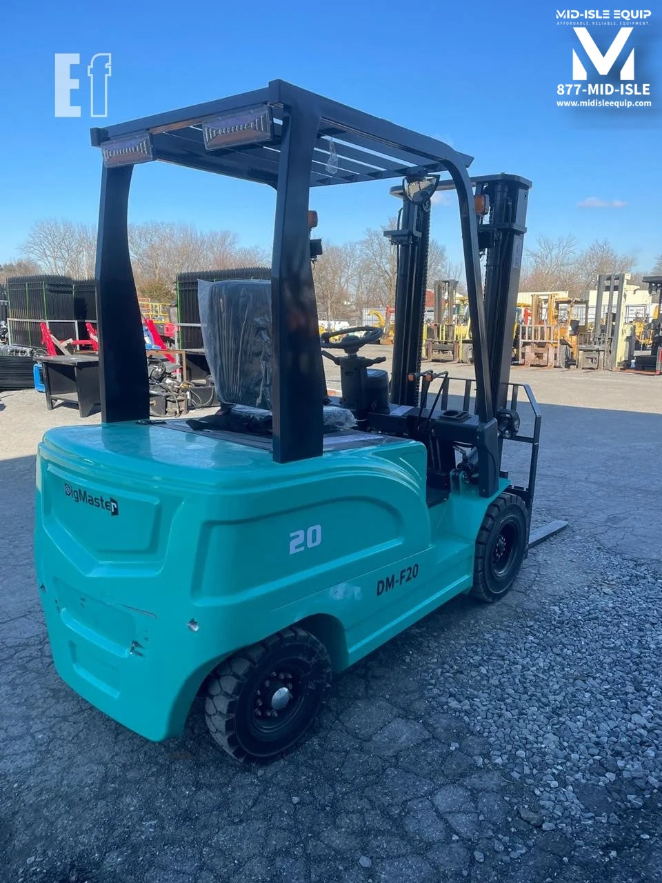 2025 DIGMASTER DM-F20 2-TON 60V ELECTRIC FORKLIFT