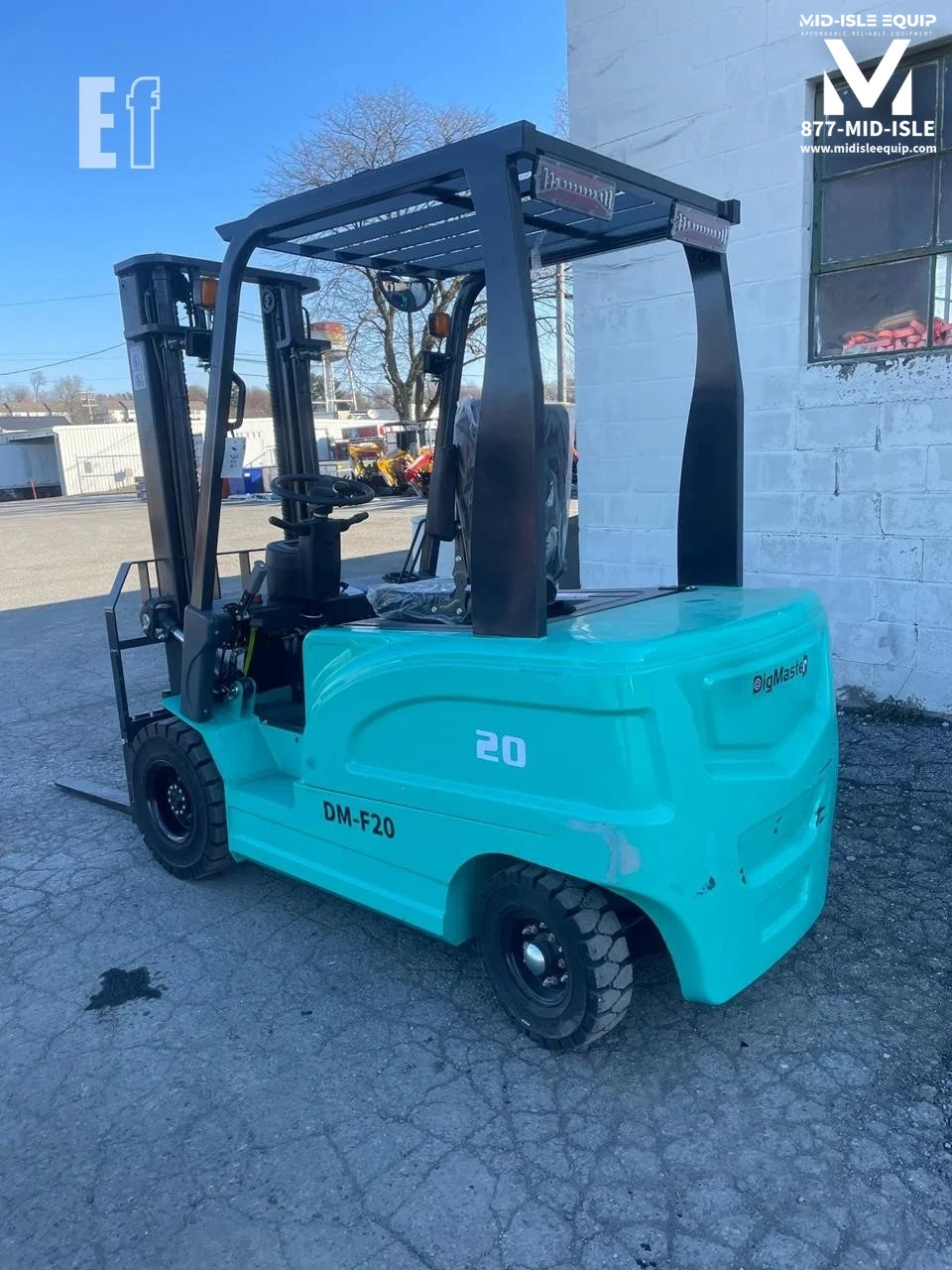 2025 DIGMASTER DM-F20 2-TON 60V ELECTRIC FORKLIFT