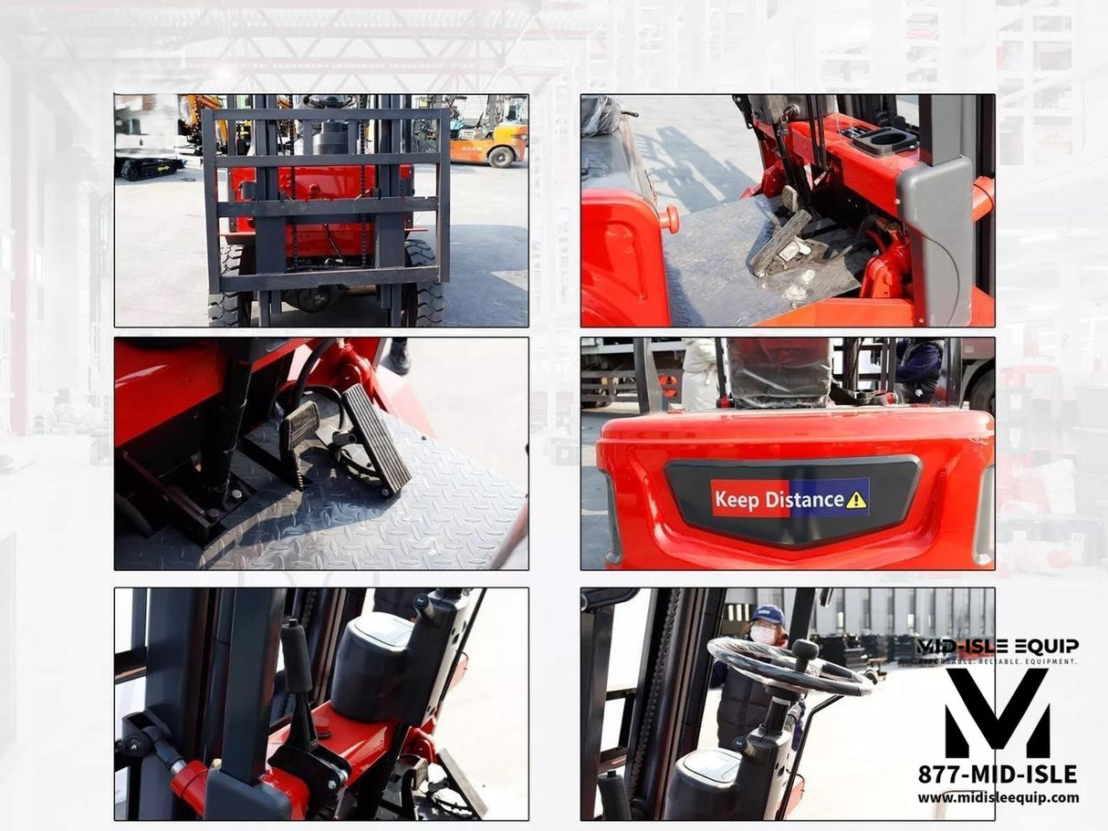 2025 TRANER TR15 2-TON ELECTRIC FORKLIFT 60V