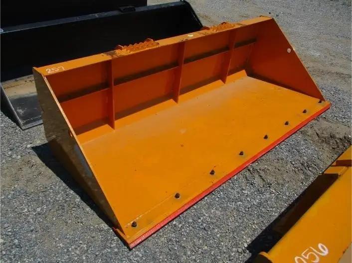 NEW SEVERE DUTY 84" BUCKET FOR SKID STEER WITH BOLT ON EDGE by Mid-Isle Equipment