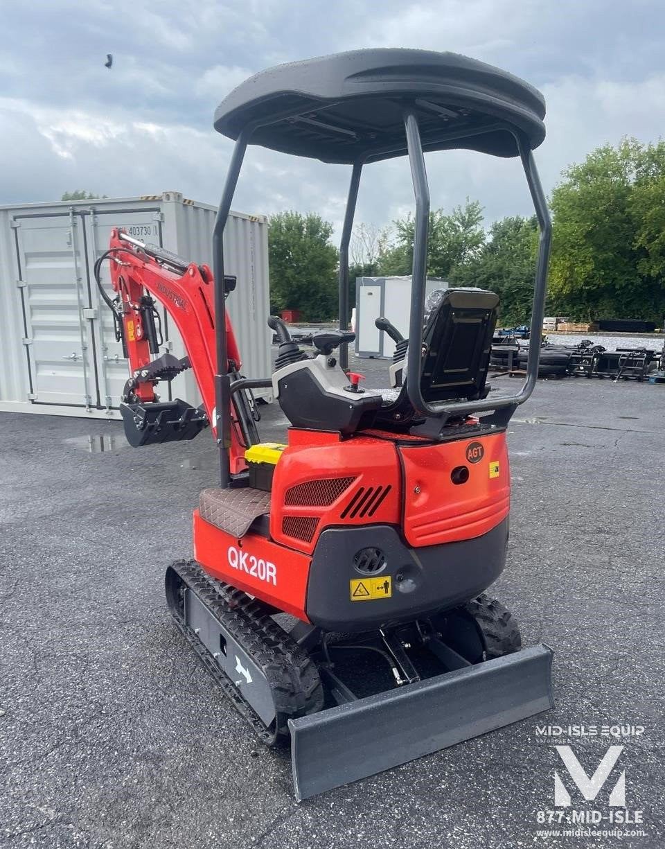 2025 AGT INDUSTRIAL QK20R 1.5 TON MINI EXCAVATOR