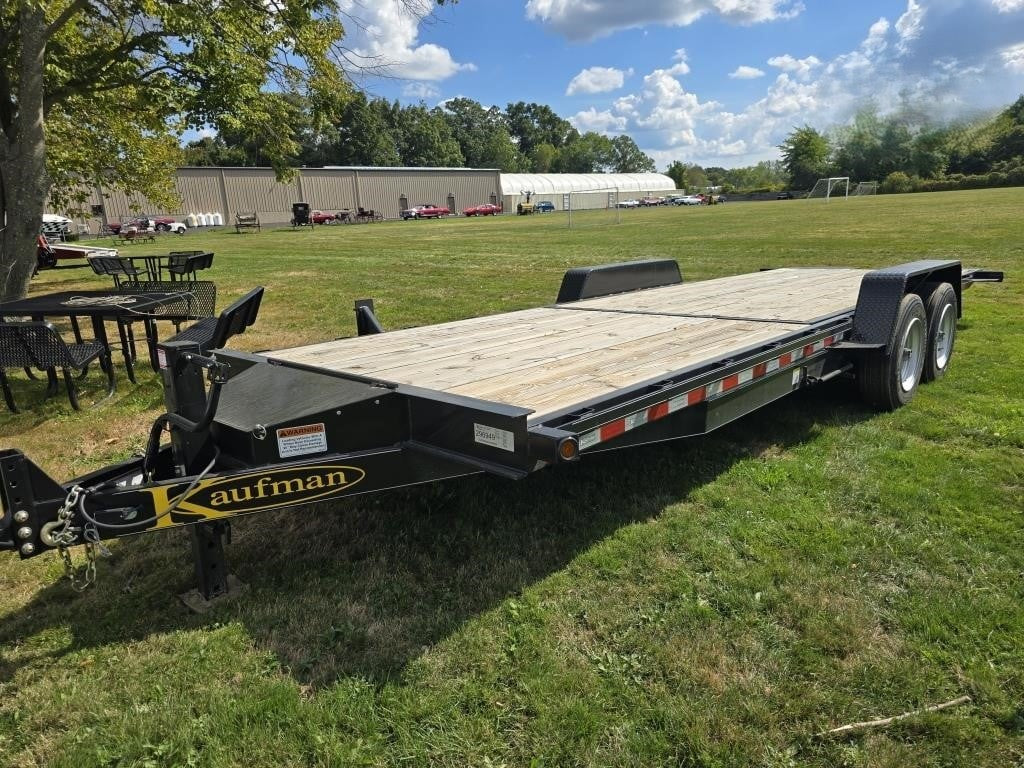 2025 KAUFMAN 22' Tilt Deck Trailer 17k GVWR