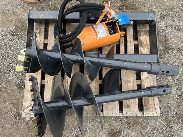 WOLVERINE SKID STEER AUGER ATTACHMENT 12" & 18" BITS