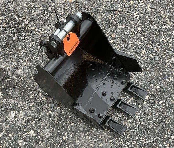 12" 1-TON MINI EXCAVATOR BUCKET 25MM PINS