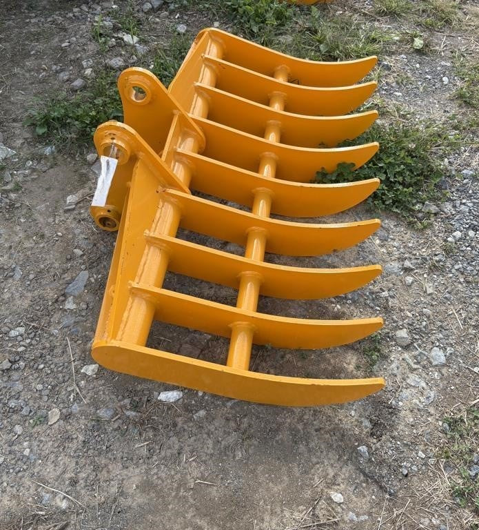 44" RAKE ATTACHMENT FOR MINI EXCAVATOR CAT 305 45MM PINS