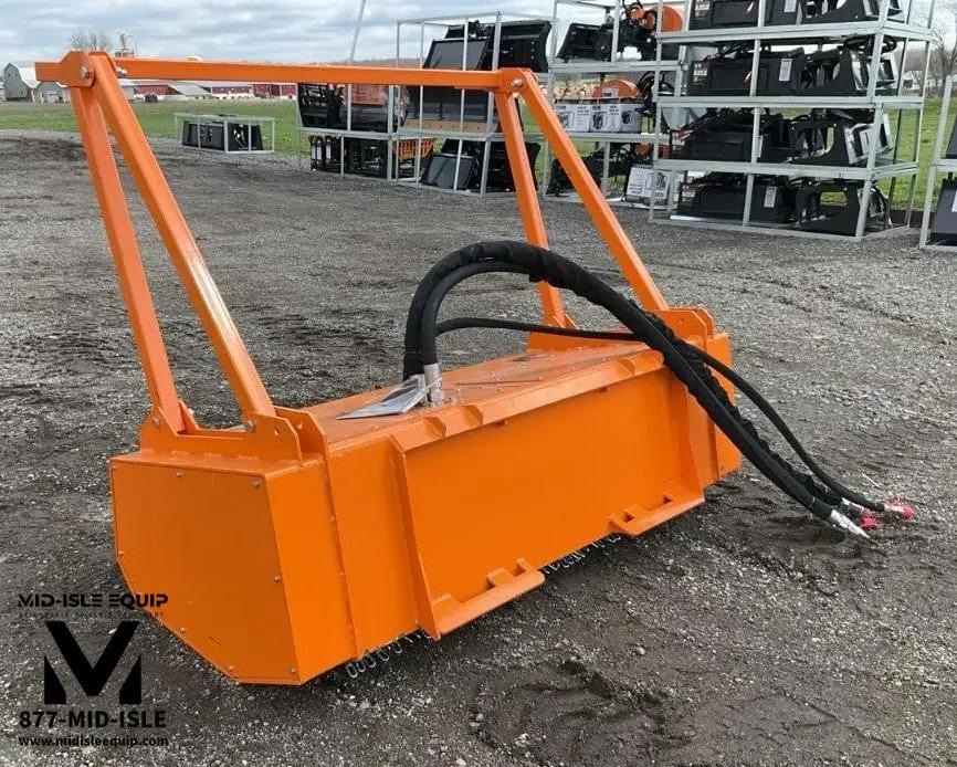 WOLVERINE 60" DRUM MULCHER FOR HIGH FLOW SKID STEER by Wolverine