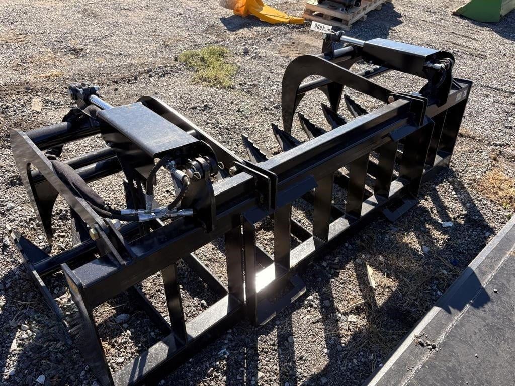 JMR HD 84" ROOT GRAPPLE BUCKET FOR SKID STEER