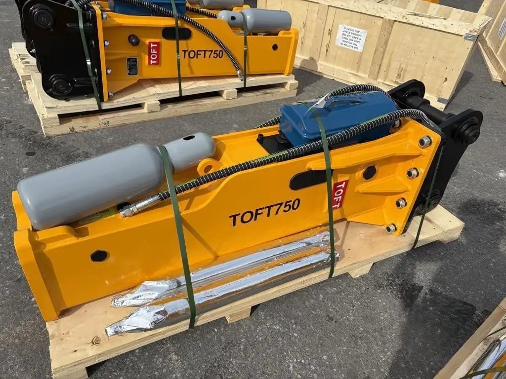 TOFT 750 EXCAVATOR HAMMER BREAKER ATTACHMENT by Toft
