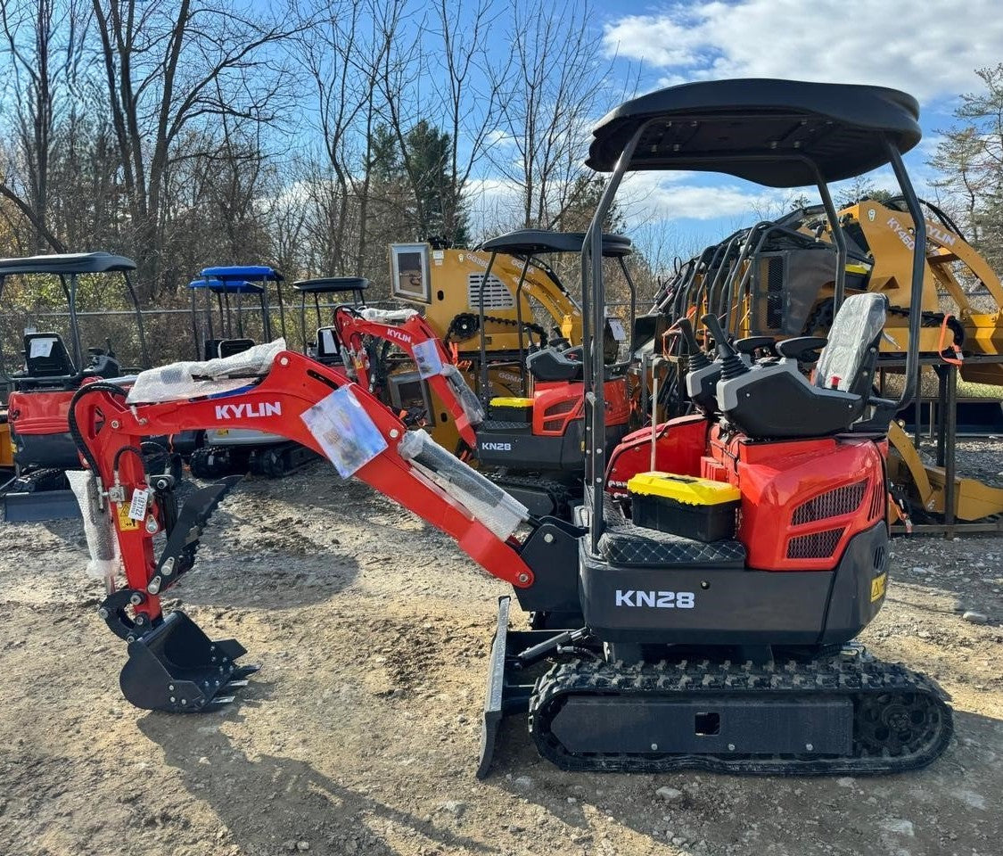 2026 KYLIN KN28 MINI EXCAVATOR 25HP KUBOTA DIESEL