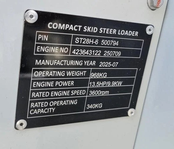 2025 BTTL ST28H MINI TRACK LOADER