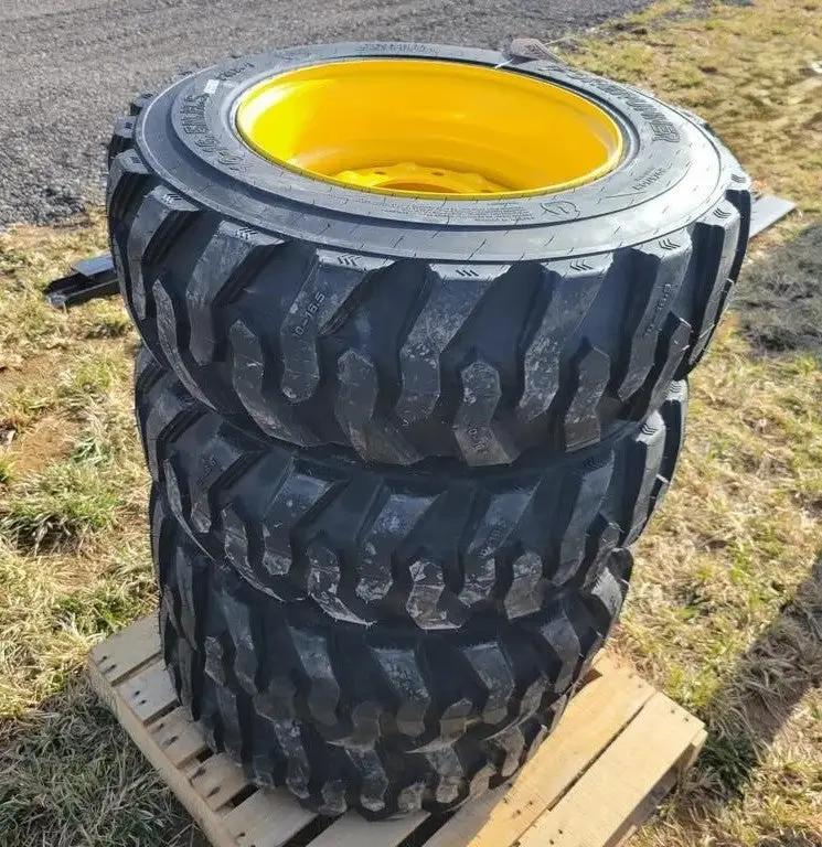 SKID STEER WHEELS & TIRES 10-16.5 NEW by Forerunner