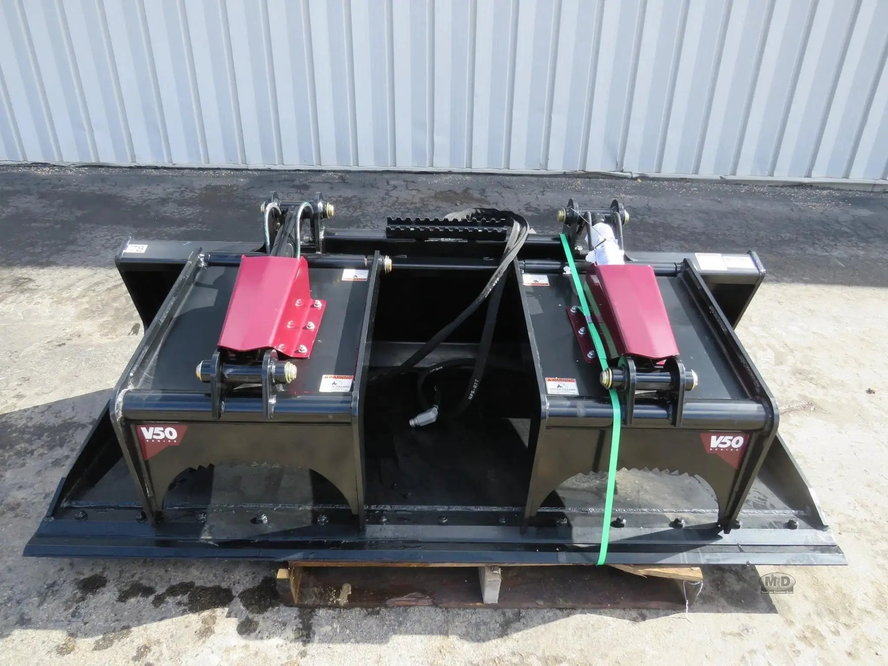 VIRNIG V50 78" SCRAP GRAPPLE BUCKET FOR SKID STEER by Virnig