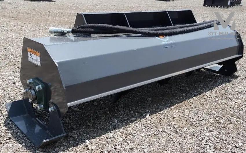 72" Wolverine Rototiller Skid Steer Attachment by Wolverine
